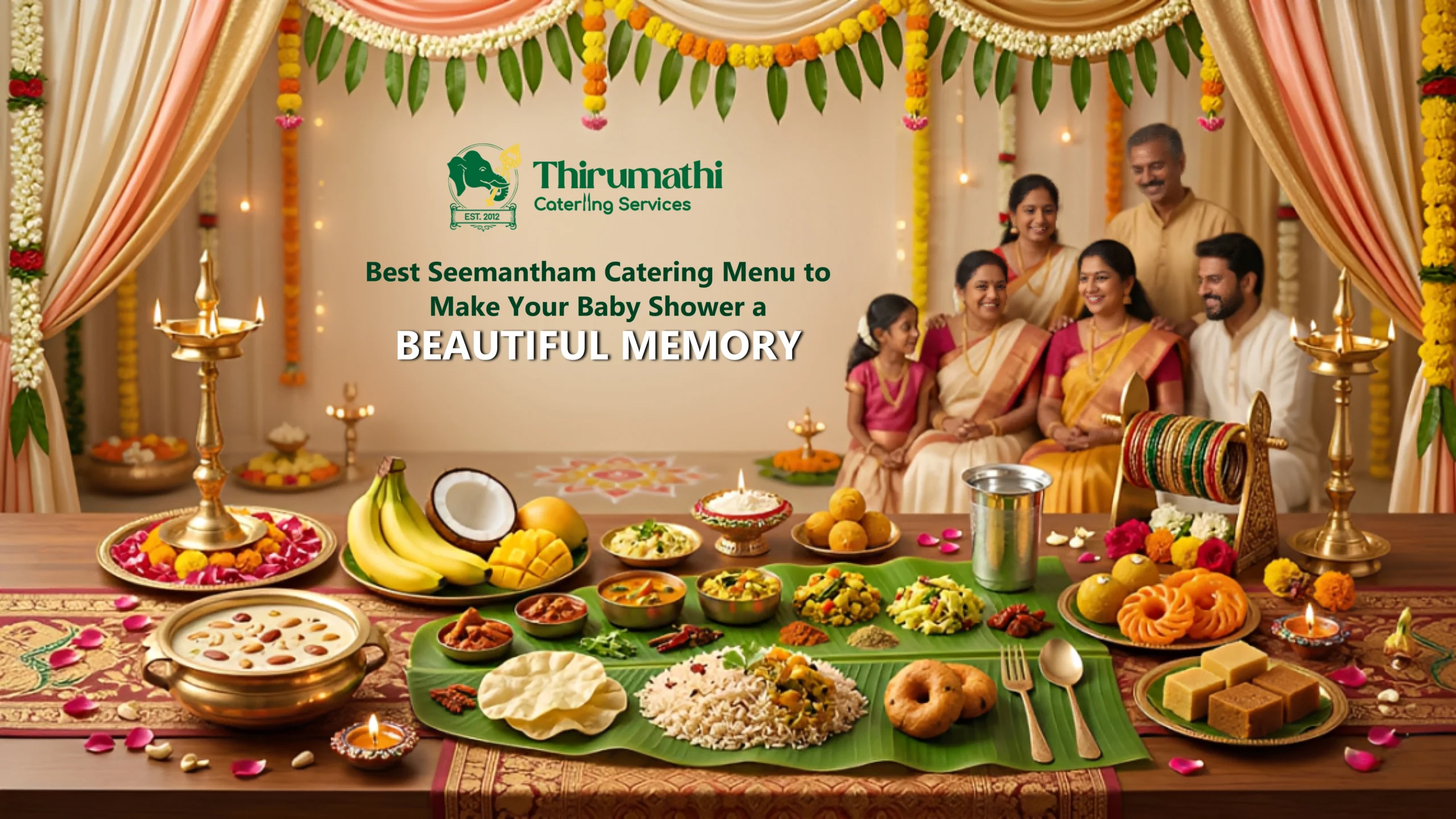 Best Seemantham Catering Menu to Make Your Baby Shower a Beautiful Memory